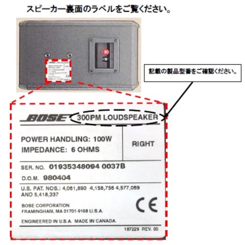 アメリカンサウンドシステム BOSE（現況品 返品返金不可）