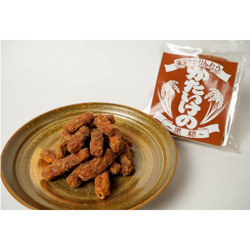 香月「米粉かりんとう「かたいけの」黒糖」(自社店舗、ふくい食の國291、福人喜駅前店、IROHAYUあ・・・・ - 返金/回収